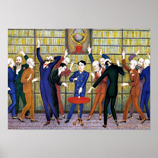 Nils von Dardel - Das Ei des Columbus Poster (Vorne)