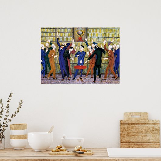 Nils von Dardel - The Egg of Columbus Poster (Küche)