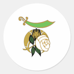 Niltochter Runder Aufkleber