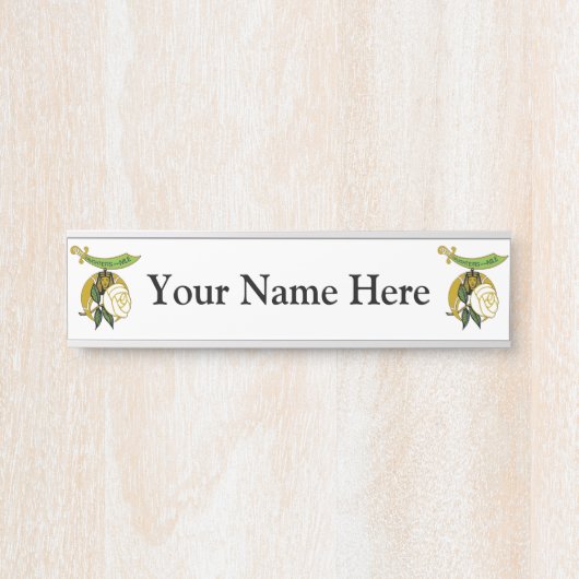 Niltochter Türschild (Vorderseite )