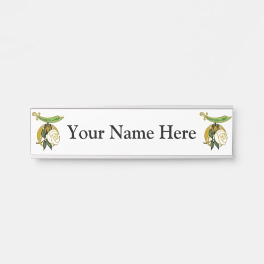 Niltochter Türschild (Vorderseite )