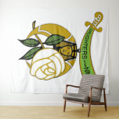 Niltochter Wandteppich (Beispiel (Horizontal))