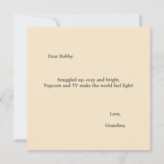 Nim Binges TV individuell anpassbare Comfort-Serie (Rückseite)