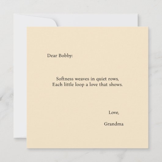 Nim Stricks - Individuell anpassbare Comfort-Serie (Rückseite)