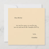 Nim vermittelt individuell anpassbare Comfort-Kart (Rückseite)