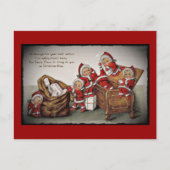 Nimble Nicke in einer Spielzeugtruhe Postkarte (Vorderseite)