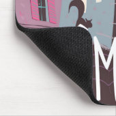 Nîmes France Cartoon Mousepad (Ecke)