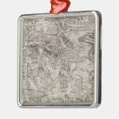 Nîmes Silbernes Ornament (Links)