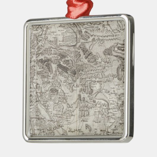 Nîmes Silbernes Ornament (Links)