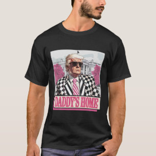 Nimm America Back Daddy's Zuhause Funny Pink Donal T-Shirt