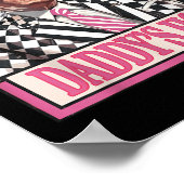 Nimm America Back Daddys Zuhause Funny Pink Donald Poster (Ecke)