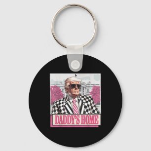 Nimm America Back Daddys Zuhause Funny Pink Donald Schlüsselanhänger