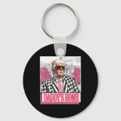 Nimm America Ck Daddy's Zuhause Funny Pink Donald  Schlüsselanhänger (Vorderseite)