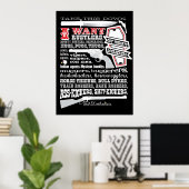 Nimm das hier runter, ich Wollte Klingen Poster (Heimbüro)