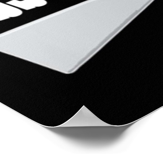 Nimm das hier runter, ich Wollte Klingen Poster (Ecke)