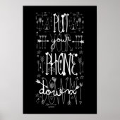 Nimm dein Telefon runter Poster (Vorne)