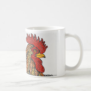 "Nimm deine Federn nicht in einem Ruffle..." Kaffeetasse