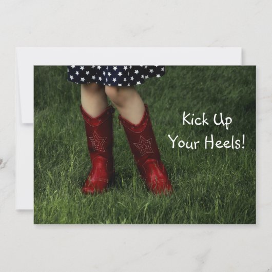 Nimm deine Heels auf! Einladung (Vorderseite)