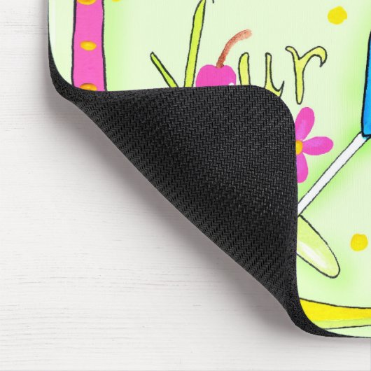 Nimm deine Heelse Mousepad auf (Ecke)