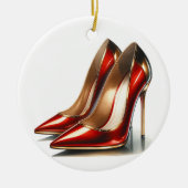 Nimm deine hohen Absätze auf Keramik Ornament (Vorne)