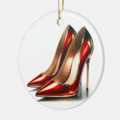 Nimm deine hohen Absätze auf Keramik Ornament (Links)