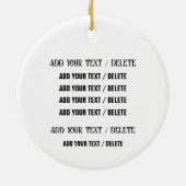 Nimm deine hohen Absätze auf Keramik Ornament (Hinten)