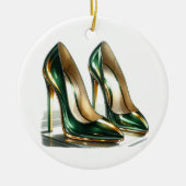 Nimm deine hohen Absätze auf Keramik Ornament (Vorne)