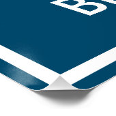 Nimm deine Med und du wirst ruhig sein Poster (Ecke)