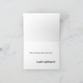 Nimm deinen Kuchen und iss ihn auch! Karte (Innenseite)