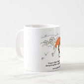 Nimm den falschen Ball. Kaffeetasse (Vorderseite Links)