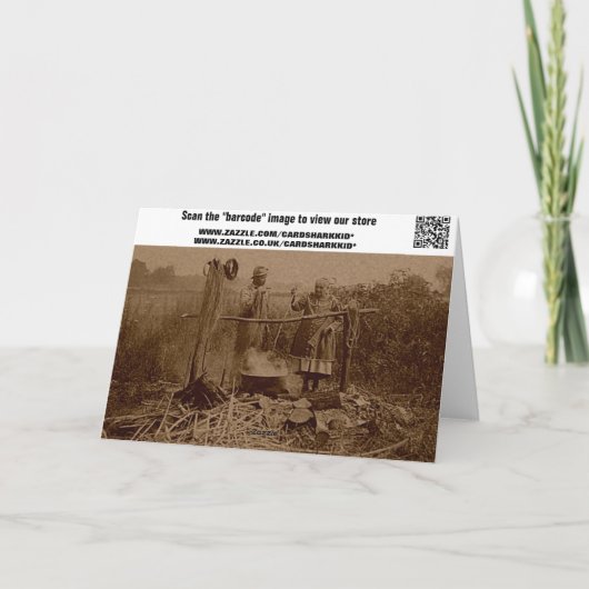 Nimm den Finger Karte (Rückseite)