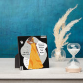 Nimm den Schirm des Glaubens Christlich auf Fotoplatte (InSitu)