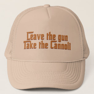 Nimm die Cannoli Truckerkappe