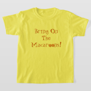 Nimm die Macaroons an! T-Shirt der Kinder