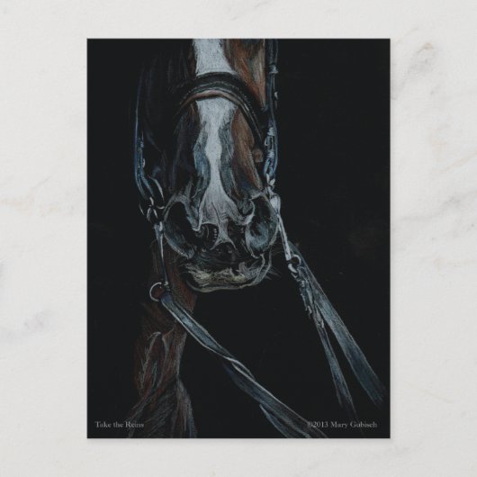 Nimm die Reine von Mary Gubisch Postkarte (Vorderseite)