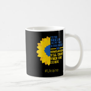 Nimm diese Samen und stecke sie in deine Tasche Kaffeetasse