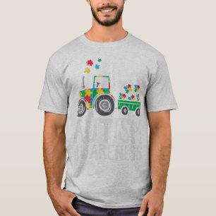Nimm diesen niedlichen Traktor Autismus Awareness  T-Shirt