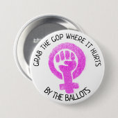 "Nimm dir den GOP, wo er weh tut Button (Vorne & Hinten)