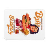 Nimm dir die Bälle, die Konservensaison, schnappe  Magnet (Horizontal)