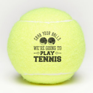 Nimm dir die Bälle, die wir spielen werden Tennisbälle