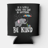 Nimm dir dieses niedliche in einer Welt, sei ein N Dosenkühler (Vorderseite)