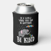 Nimm dir dieses niedliche in einer Welt, sei ein N Dosenkühler (Kanne Rückseite)