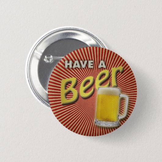 Nimm dir ein Bier! Button (Vorne & Hinten)
