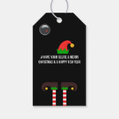 Nimm dir ein fröhliches Weihnachtsfest ein Foto! Geschenkanhänger (Rückseite)