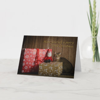 Nimm dir ein kleines Weihnachtsgebäck Feiertagskarte