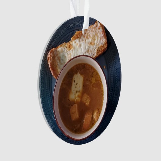 Nimm dir Weihnachten! | Funny Food Puff Ornament (Vorderseite)