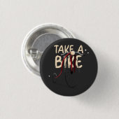 Nimm ein Fahrrad Button (Vorne & Hinten)