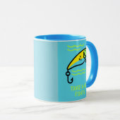 Nimm ein Kind beim Angeln! Tasse (VorderseiteRechts)