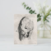 Nimm eine Bow von Mary Gubisch. Postkarte (Stehend Vorderseite)