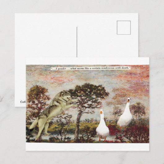 Nimm eine Chance! - Postkarte (Vorne/Hinten)